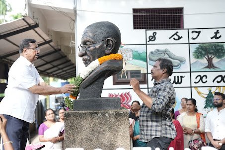 Gandhi Jayanthi & Vidyarambham held on 02-Oct-2025