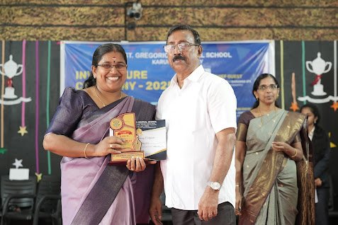 INVESTITURE CEREMONY 2025-Inaugural Function held on 19-July-2025-100% Attendance Award of Staff for the  AY 2024-25